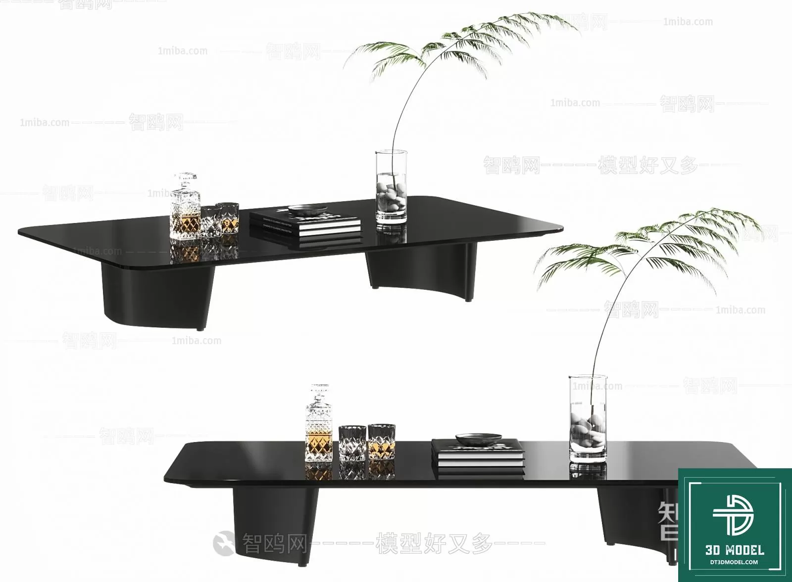 TEA TABLE – SOFA TABLE – 3D MODELS – 023