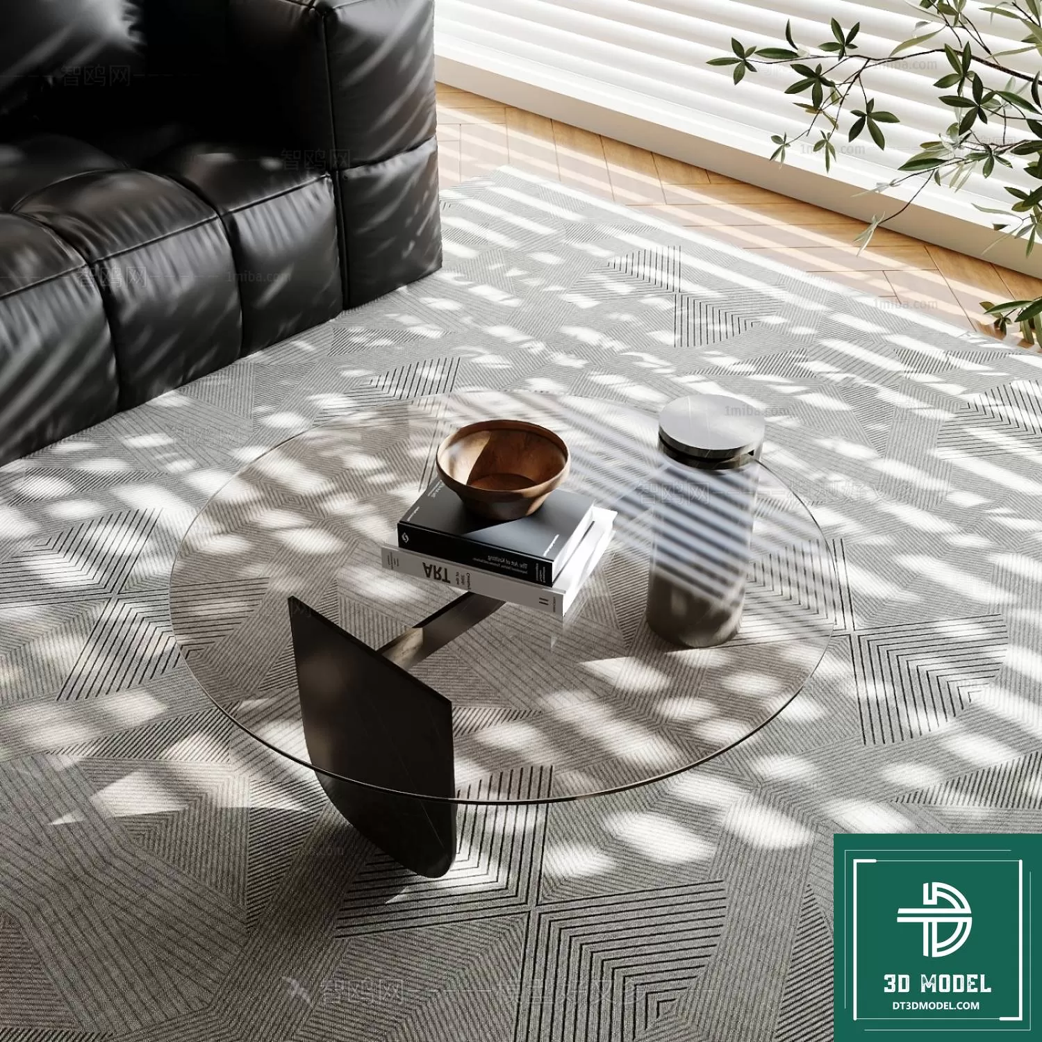 TEA TABLE – SOFA TABLE – 3D MODELS – 026