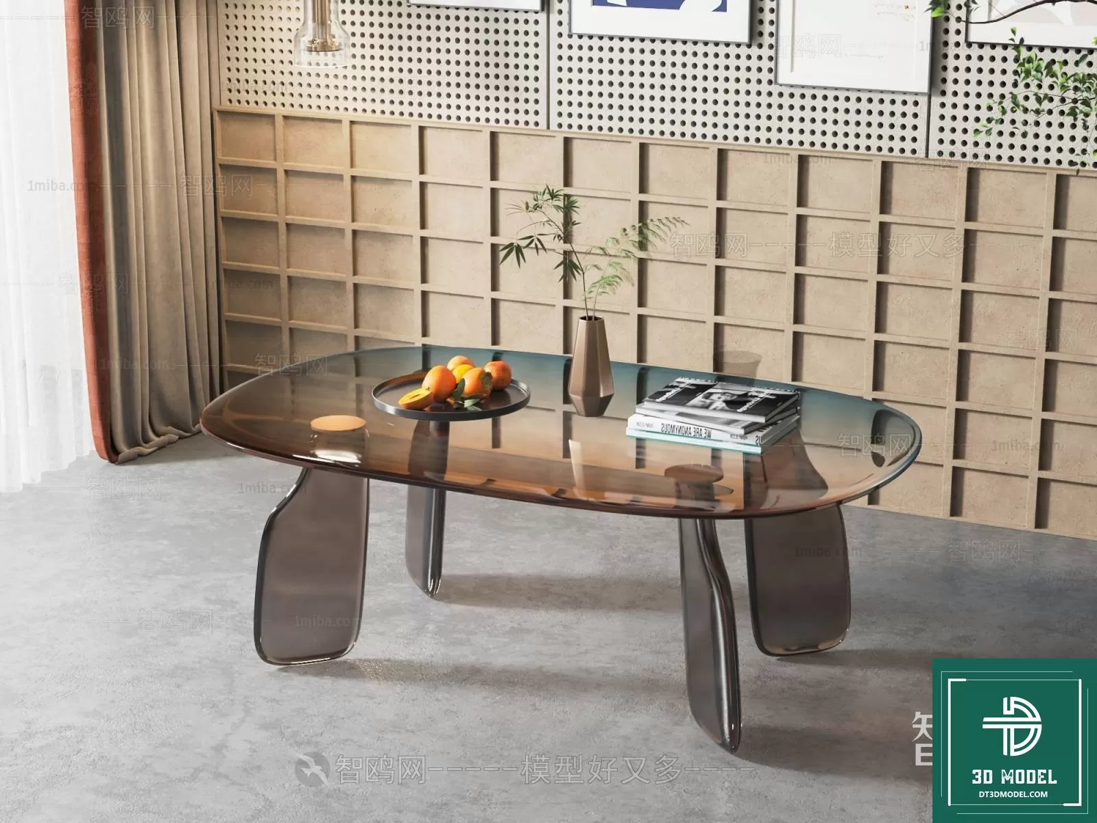 TEA TABLE – SOFA TABLE – 3D MODELS – 032