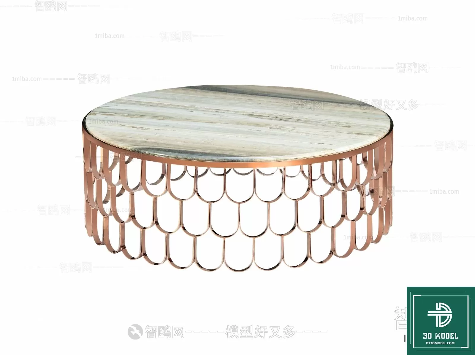 TEA TABLE – SOFA TABLE – 3D MODELS – 037