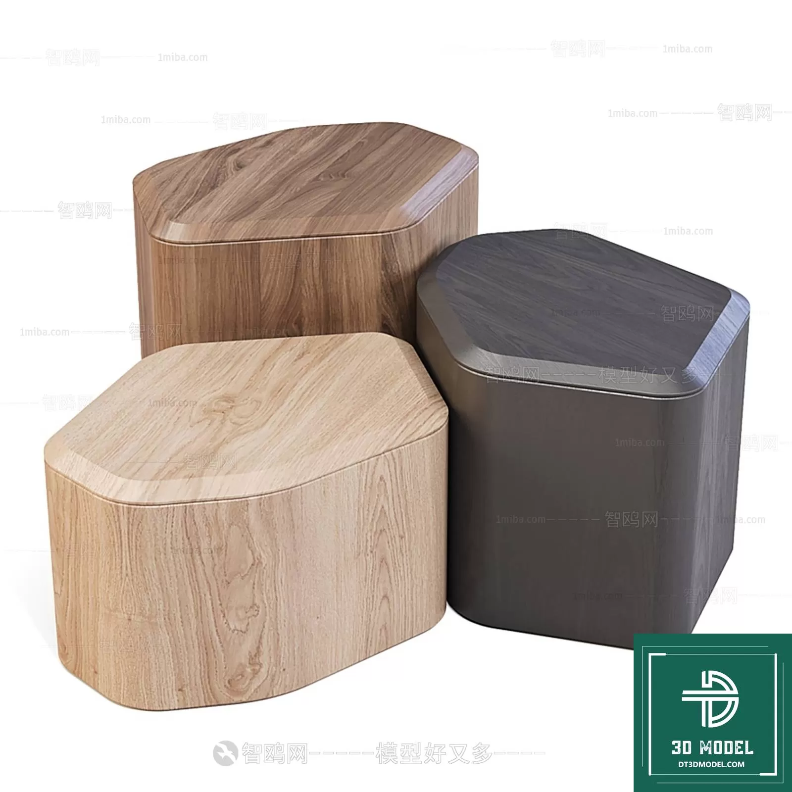 TEA TABLE – SOFA TABLE – 3D MODELS – 040