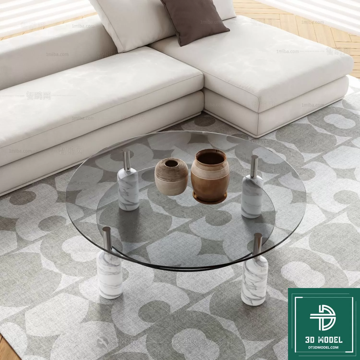 TEA TABLE – SOFA TABLE – 3D MODELS – 055