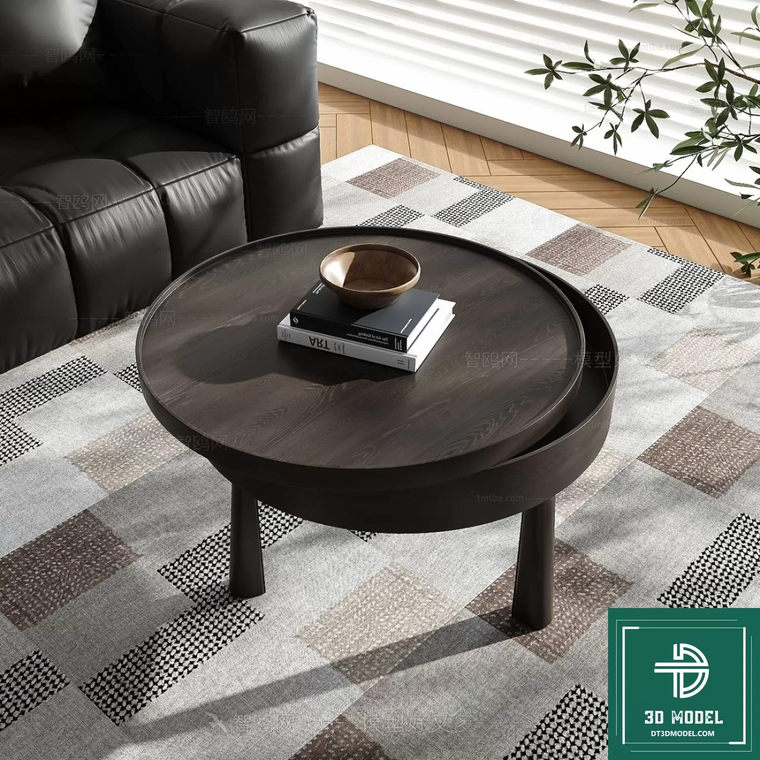 TEA TABLE – SOFA TABLE – 3D MODELS – 060