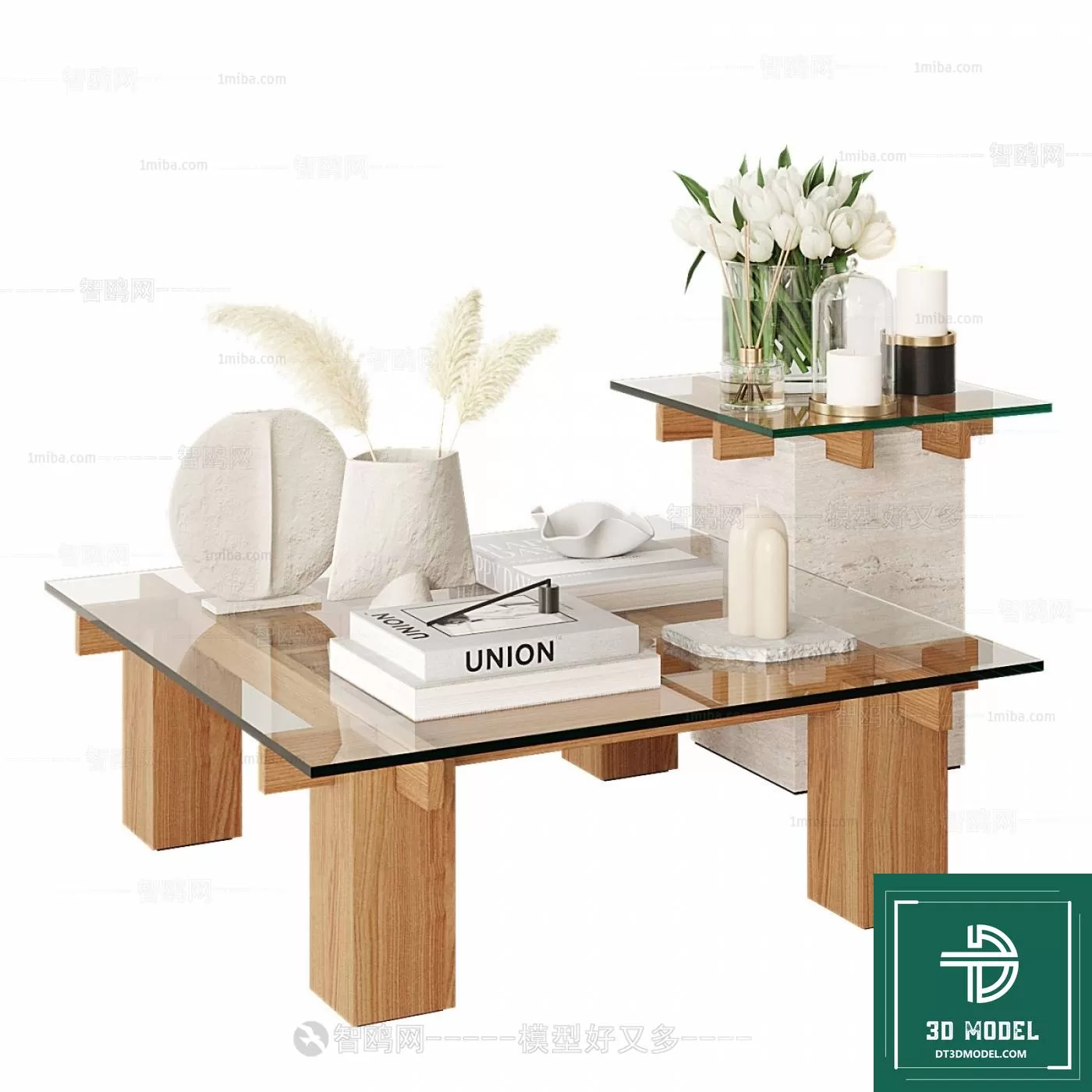 TEA TABLE – SOFA TABLE – 3D MODELS – 066