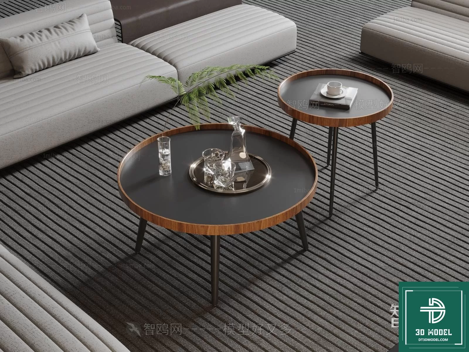 TEA TABLE – SOFA TABLE – 3D MODELS – 078