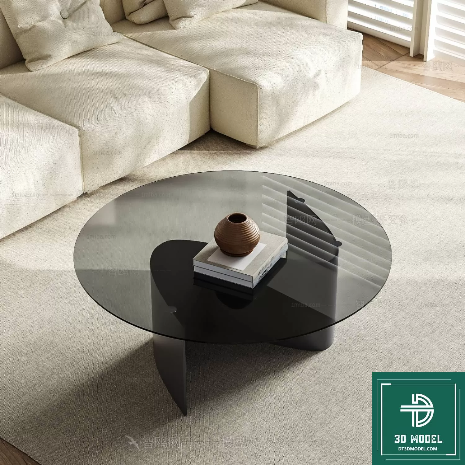 TEA TABLE – SOFA TABLE – 3D MODELS – 080