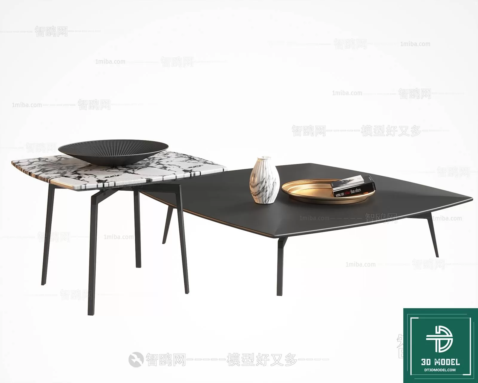 TEA TABLE – SOFA TABLE – 3D MODELS – 085