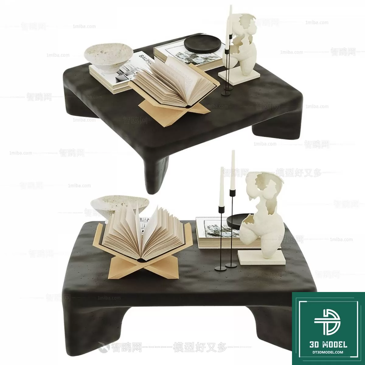 TEA TABLE – SOFA TABLE – 3D MODELS – 088