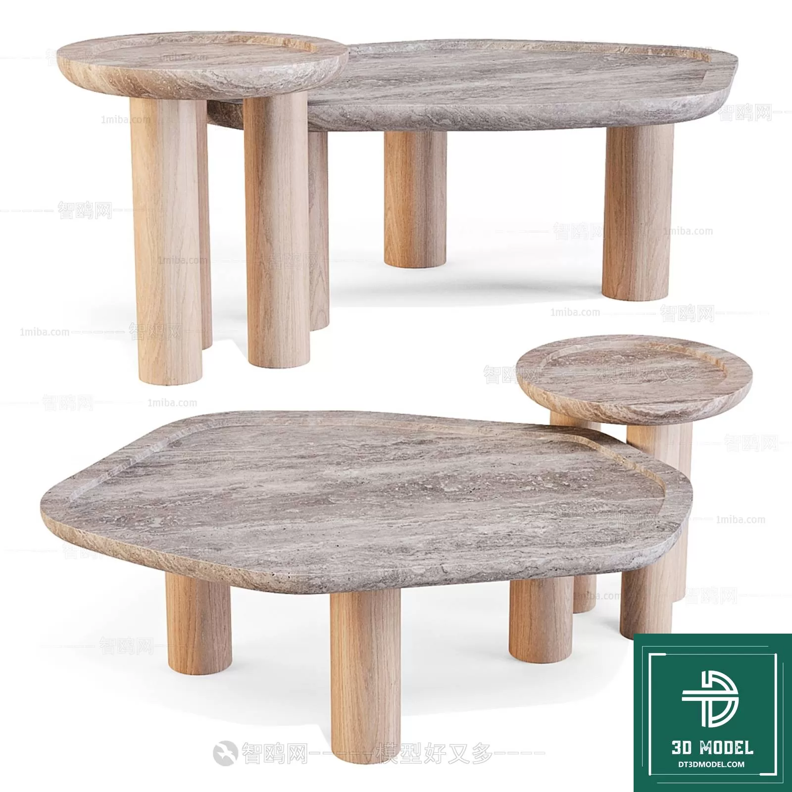 TEA TABLE – SOFA TABLE – 3D MODELS – 103