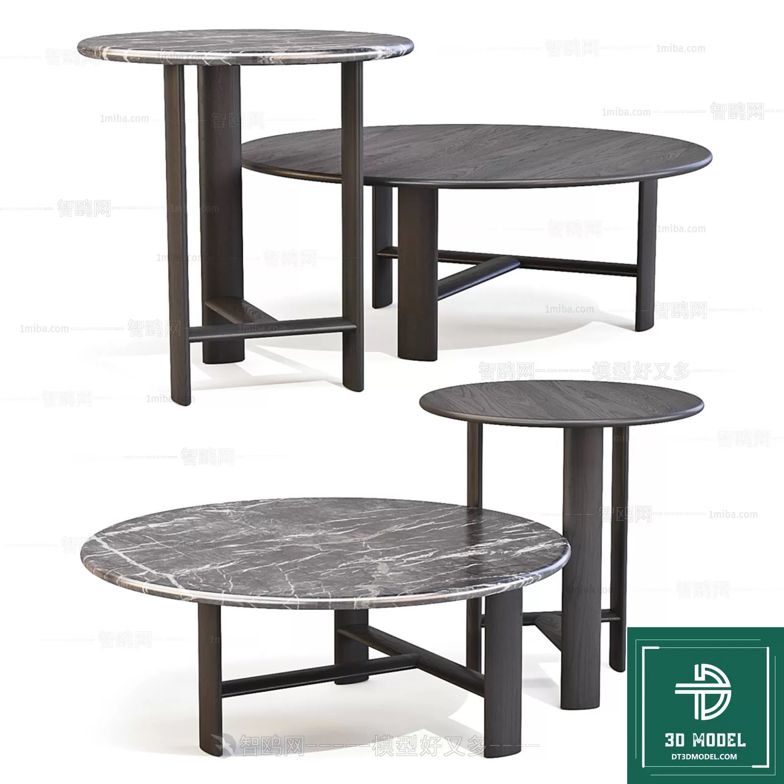 TEA TABLE – SOFA TABLE – 3D MODELS – 111