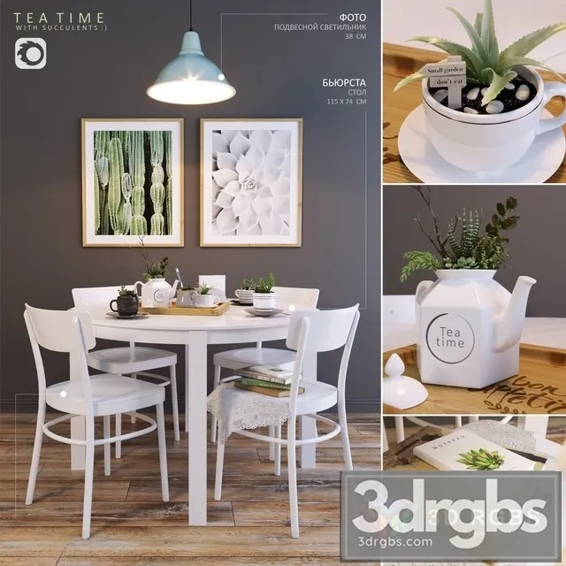 Tea Time 3D Model Download