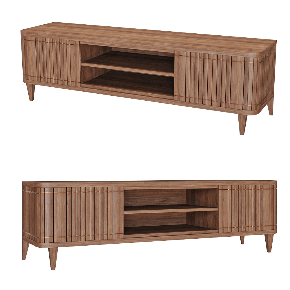 Teak House – Cabinet Koppar 160 3D Model