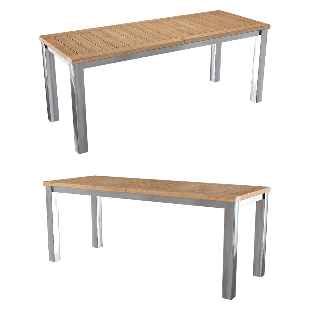 Teak House – Dining table Atlanta 3D Model