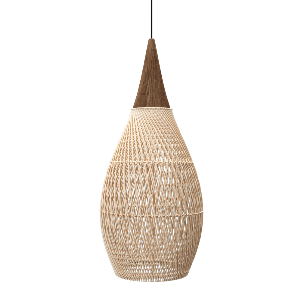 Teak House – Pendant lamp Horn Medium 3D Model