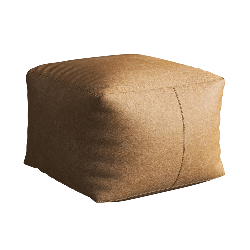 Teak House – Pouf Jethro 3D Model Teak House – Pouf Jethro 3D Model