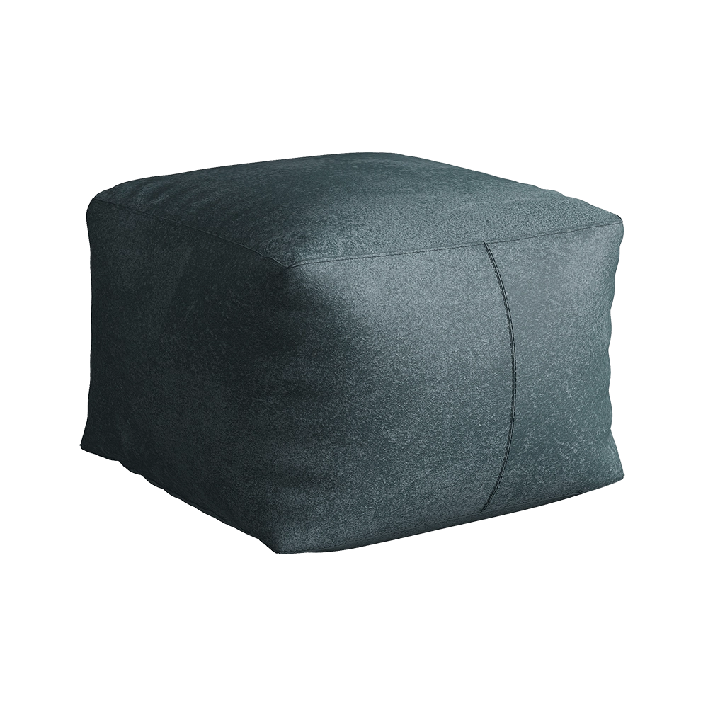 Teak House – Pouf Nero 3D Model Teak House – Pouf Nero 3D Model