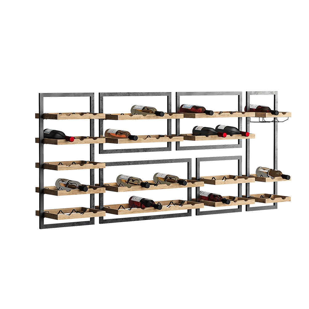 Teak House – Shelves for drinks Mate 3D Model Teak House – Shelves for drinks Mate 3D Model