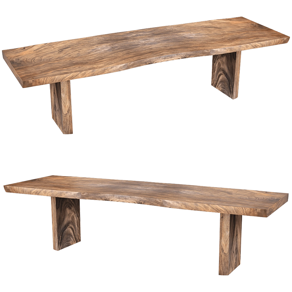 Teak House – Table Wild Edge 300 3D Model