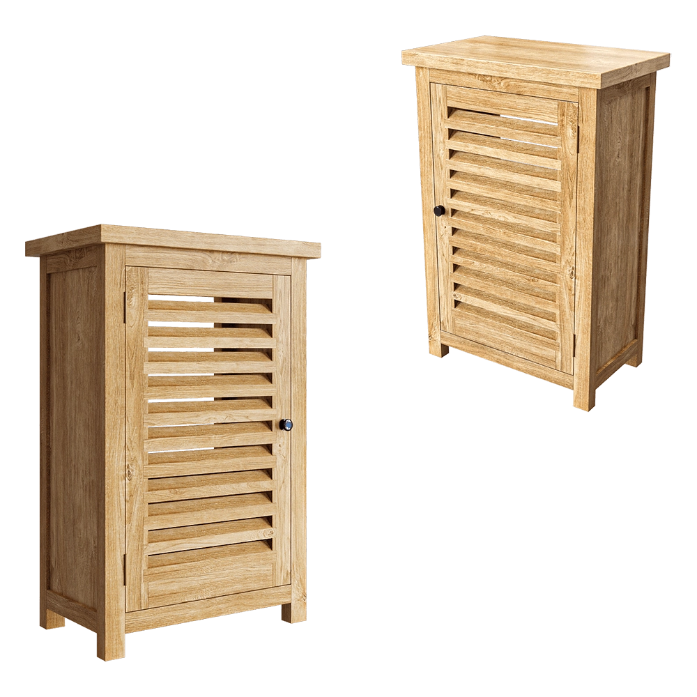 Teak House – Vanity unit Lombok 50 3D Model Teak House – Vanity unit Lombok 50 3D Model