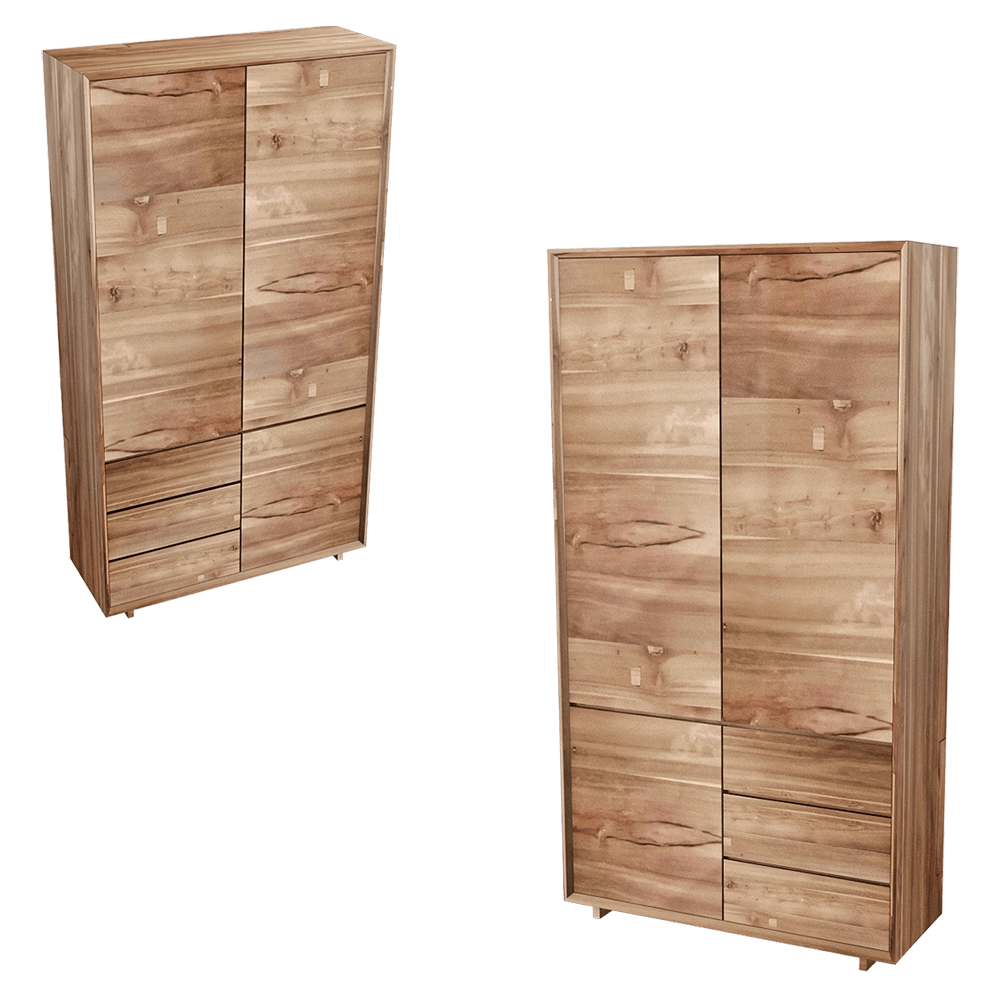 Teak House – Wardrobe Jodon 3D Model