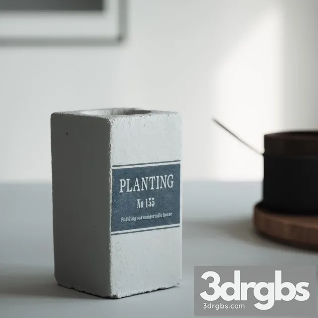 Tealight Holder Block 3D Model Download