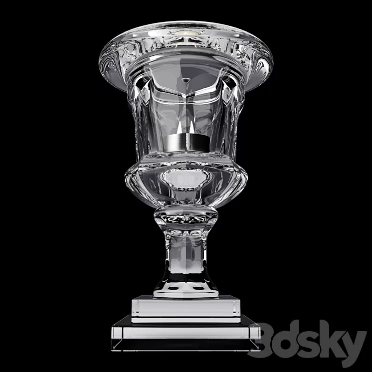 Tealight holder corolle 3D Model Tealight holder corolle 3D Model