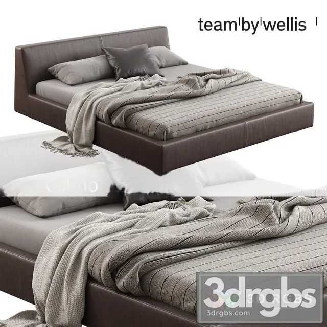Team By Wellis  Calmo Bed 3D Model Download