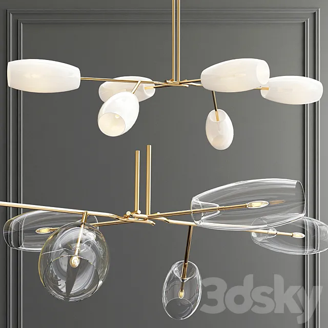 Team Koss Branching Chandelier 3D Model