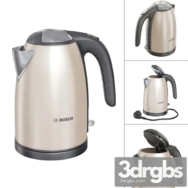 Teapot bosch twk 7808 2 3D Model Download