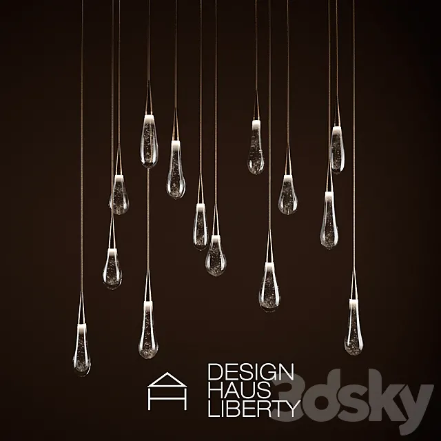 TEARDROP by Design Haus Liberty 3D Model TEARDROP by Design Haus Liberty 3D Model