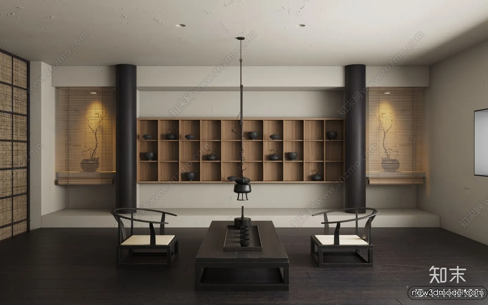 Tearoom – 3D Models – 3D Interior Scenes – 006 Tearoom – 3D Models – 3D Interior Scenes – 006