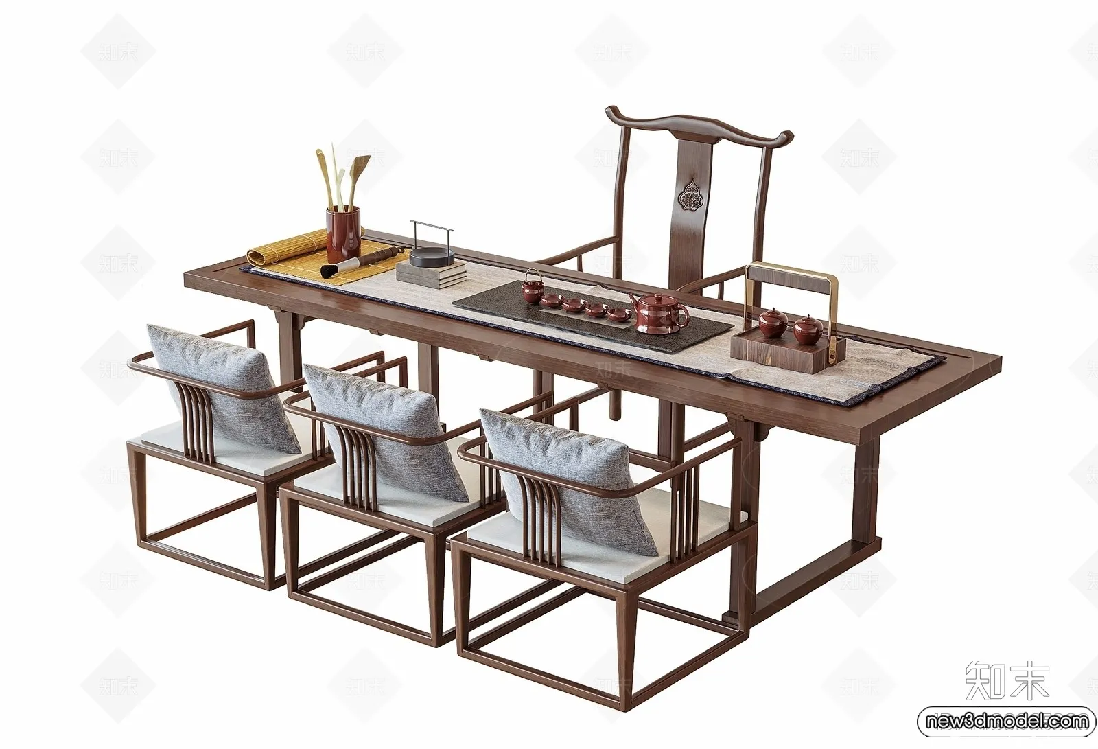 Tearoom – 3D Models – 3D Interior Scenes – 024 Tearoom – 3D Models – 3D Interior Scenes – 024