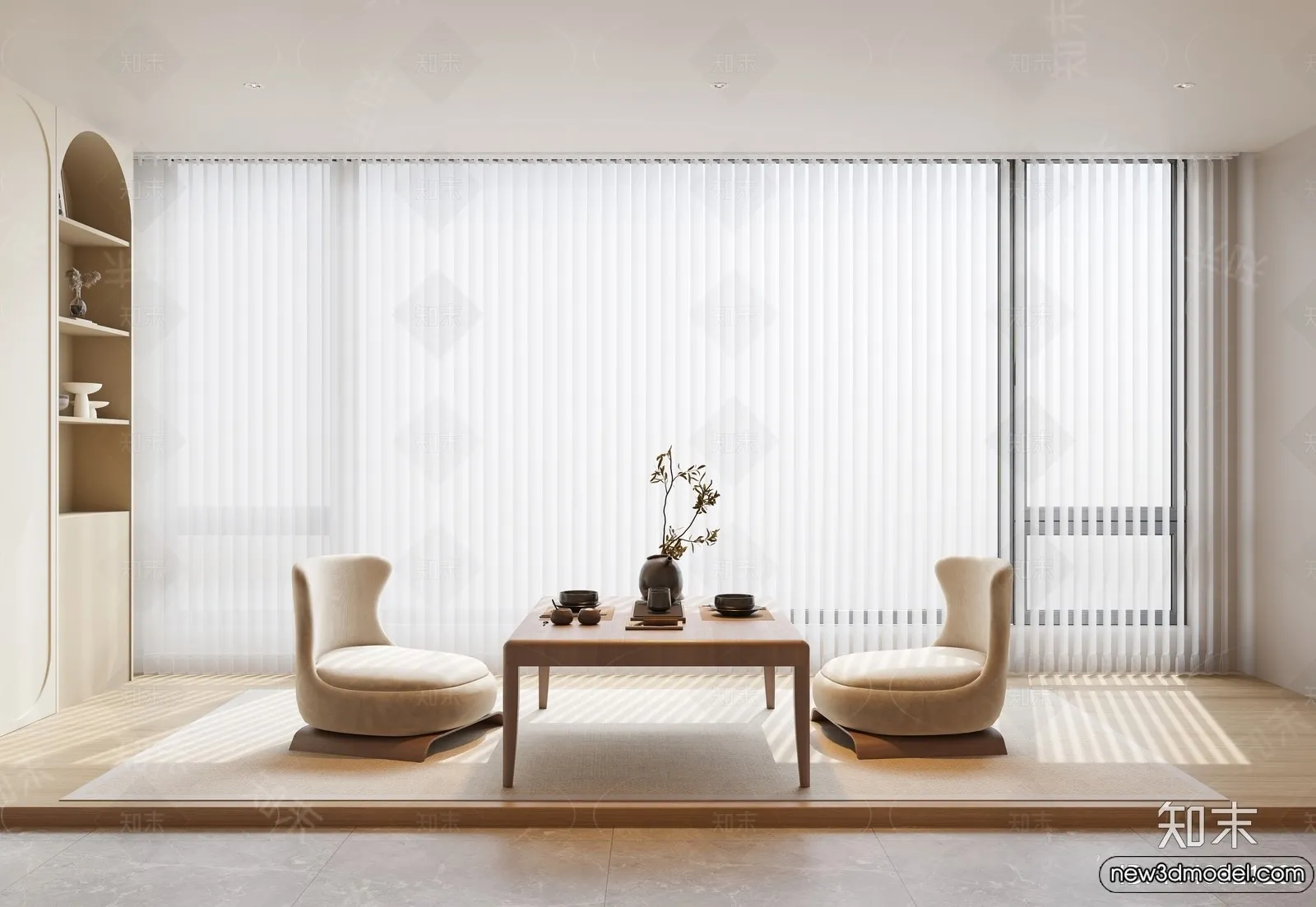 Tearoom – 3D Models – 3D Interior Scenes – 029 Tearoom – 3D Models – 3D Interior Scenes – 029