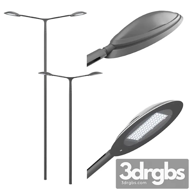 Technilum Semillon Schreder Hestia Double Sided 3D Model Download