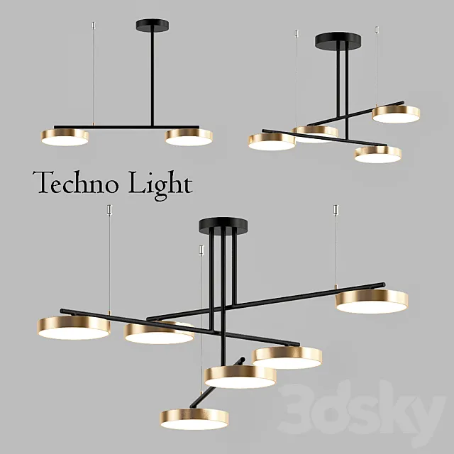 TECHNO LIGHT 3D Model TECHNO LIGHT 3D Model
