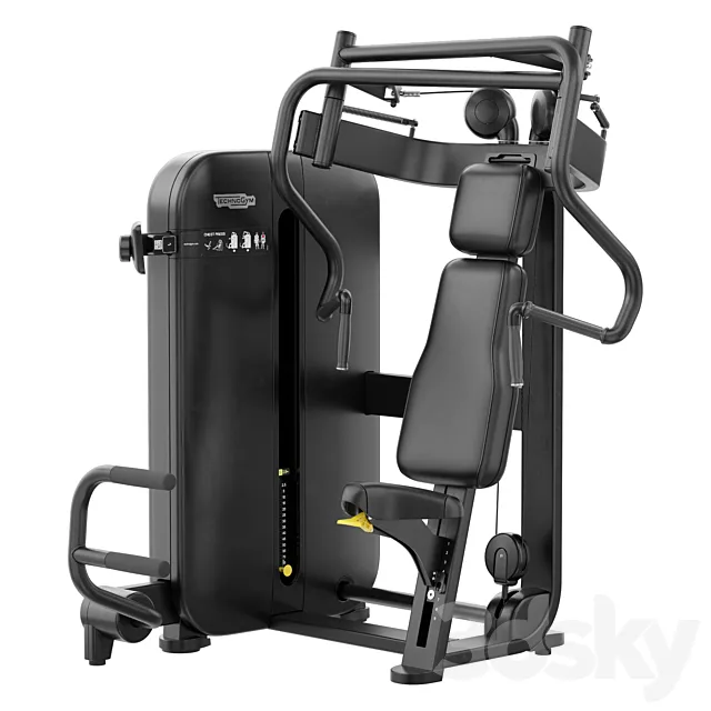 Technogym Artis Chest Press 3D Model