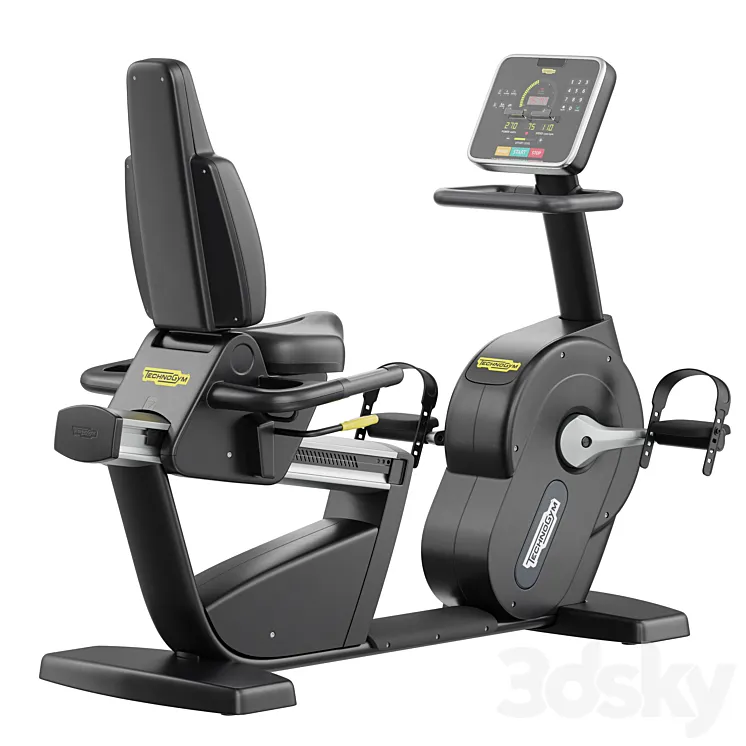 Technogym Recline Forma 3D Model Free Download