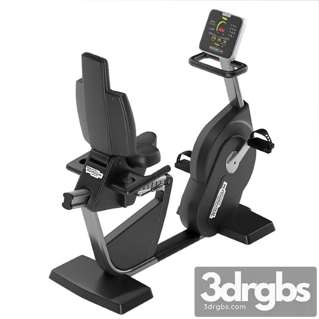 Technogym Recline Forma Bicycle 1 3D Model Download