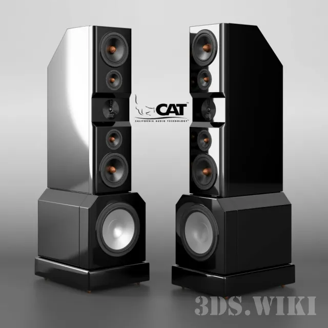 technology – Acoustic system – CAT MBX 3D Model