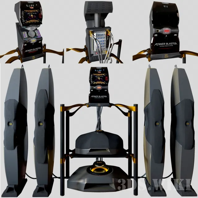 technology – Acoustic system MoM RX-100 3D Model