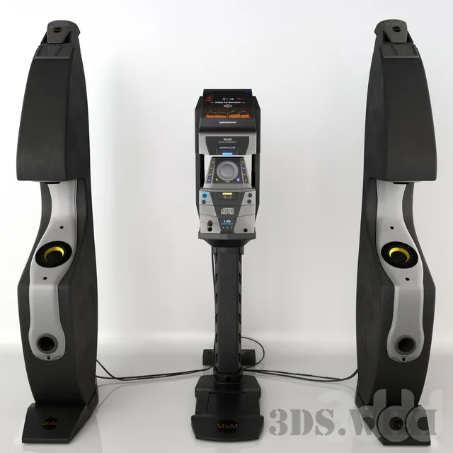 technology – Acoustic system MoM RX-50 3D Model