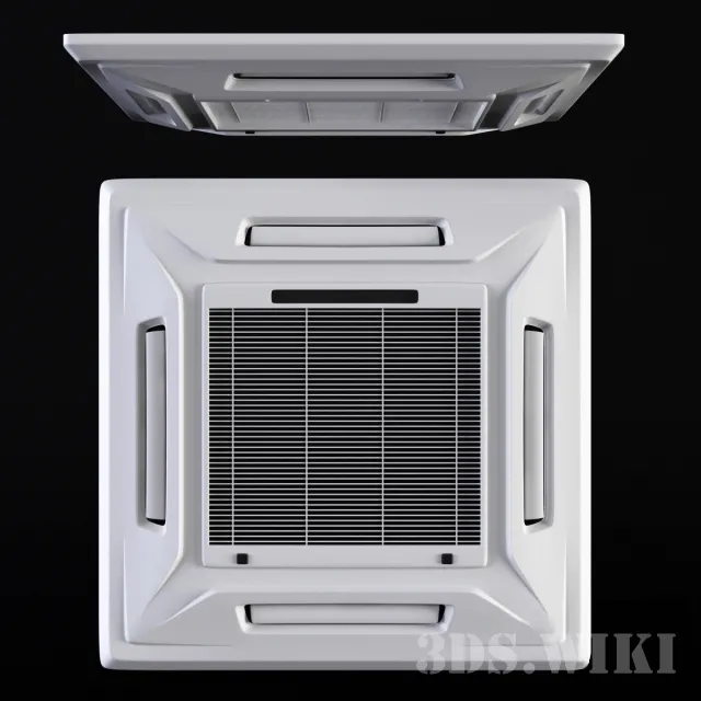 technology – Akvilon air conditioner 3D Model