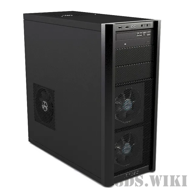 technology – Antec PC case 3D Model