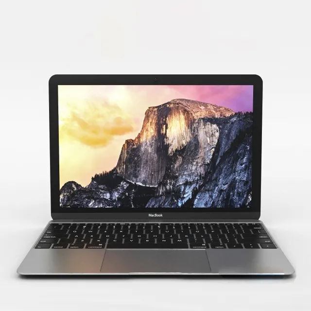 technology – Apple Macbook 2015 3D Model
