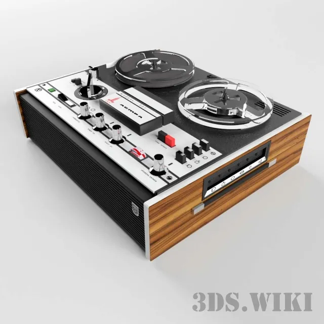 technology – Astra-207 tape recorder 3D Model