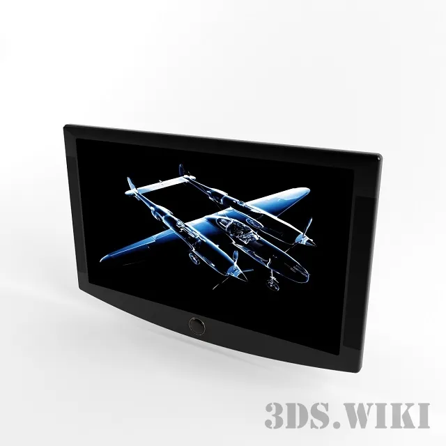 technology – Beautiful tv 3D Model