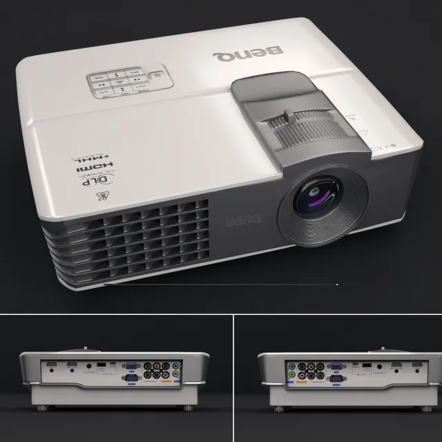 technology – BenQ W1070 projector 3D Model