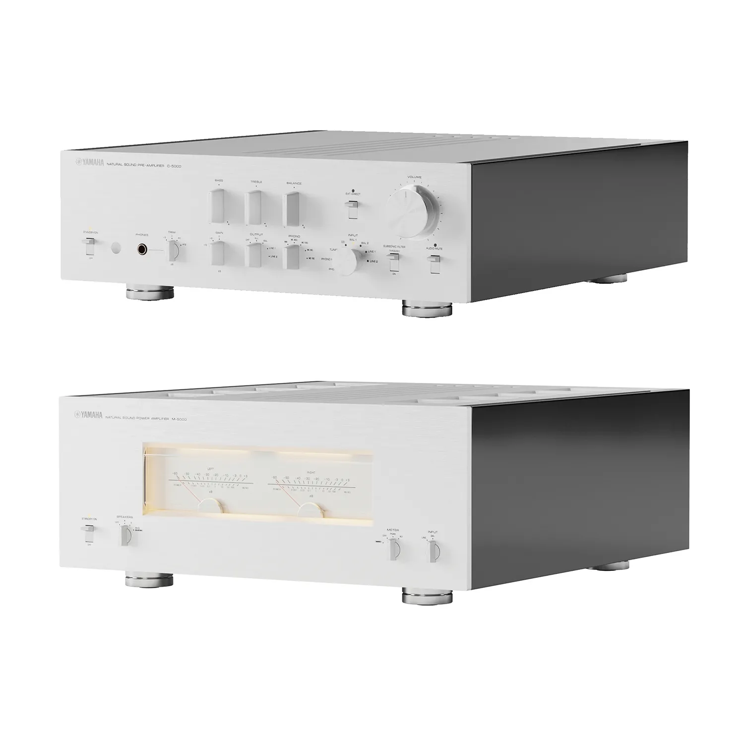 technology – C-5000 and M-5000 by Yamaha 3D Model