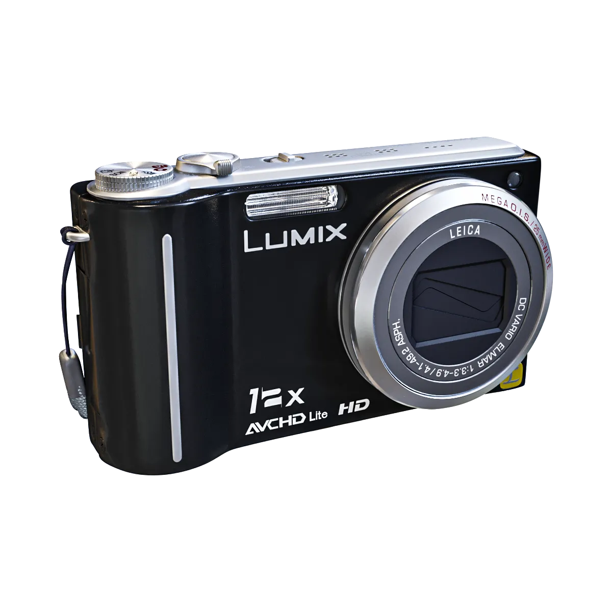 technology – Camera Lumix DMC-TZ7 3D Model