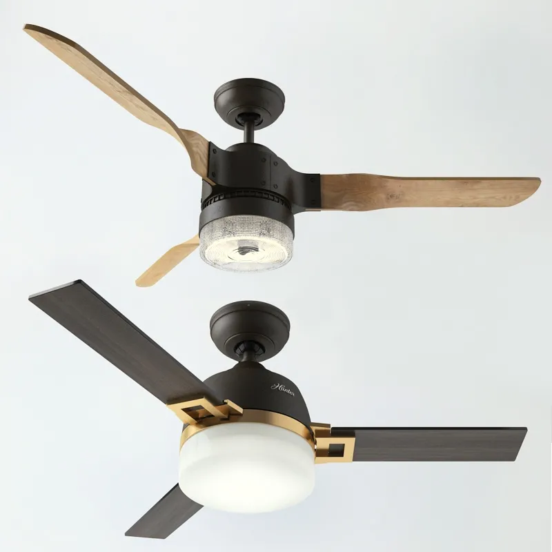 technology – Ceiling Fan Apache – 54 and Leoni – 48 3D Model